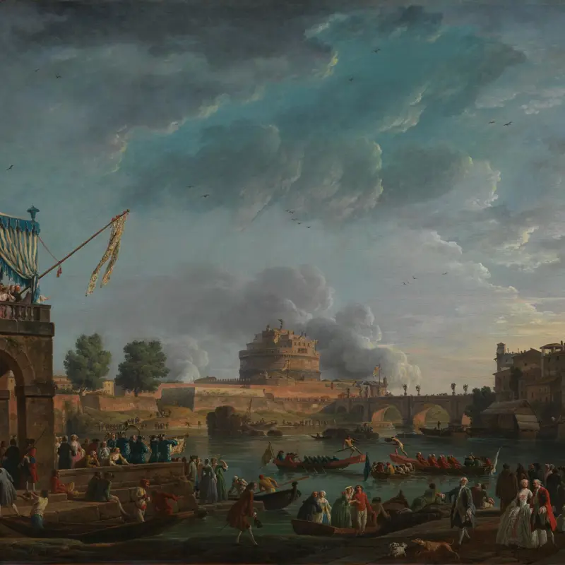 A Sporting Contest on the Tiber