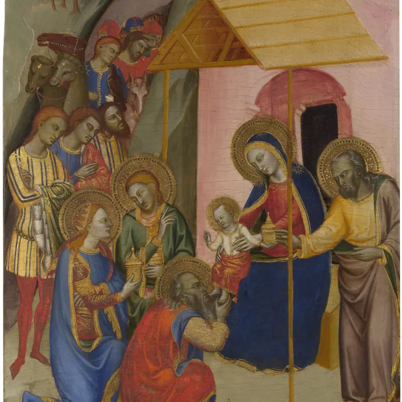 The Adoration of the Kings: Upper Tier Panel