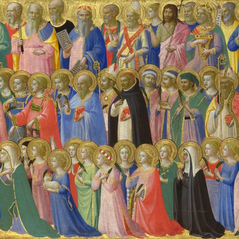 The Forerunners of Christ with Saints and Martyrs