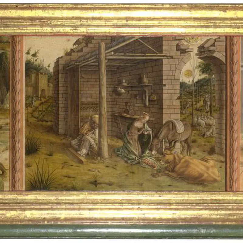 Predella of La Madonna della Rondine