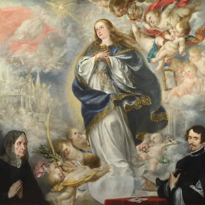 The Immaculate Conception with Two Donors