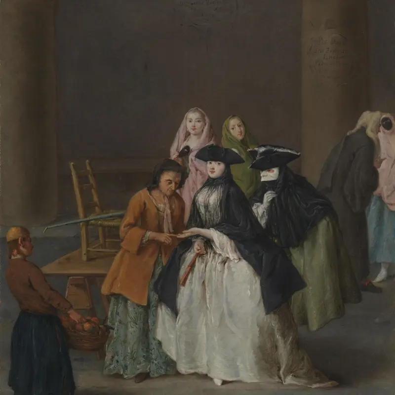 A Fortune Teller at Venice