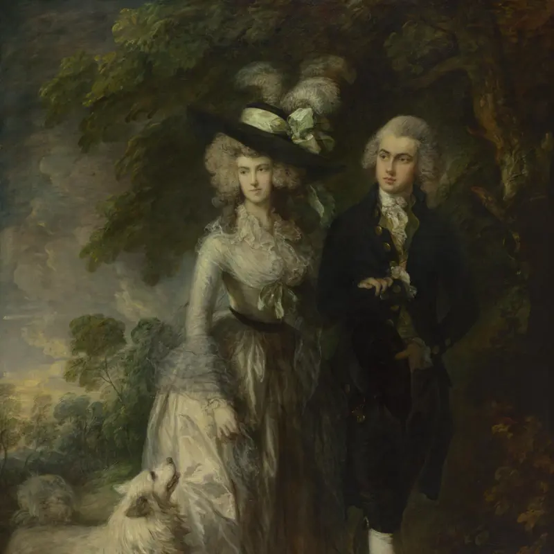 Mr and Mrs William Hallett ('The Morning Walk')