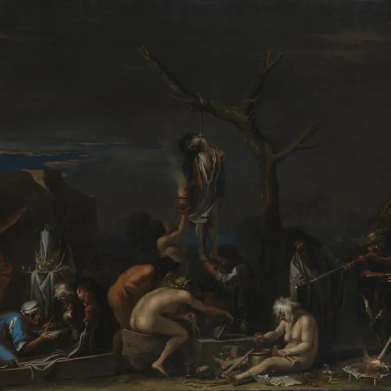 Witches at their Incantations