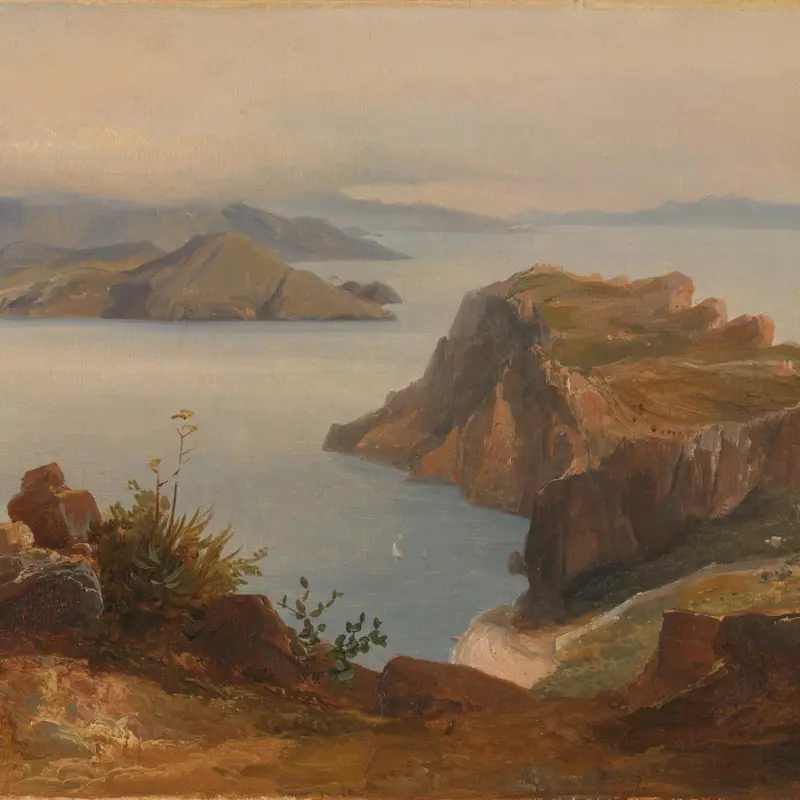 View of Capri from Anacapri